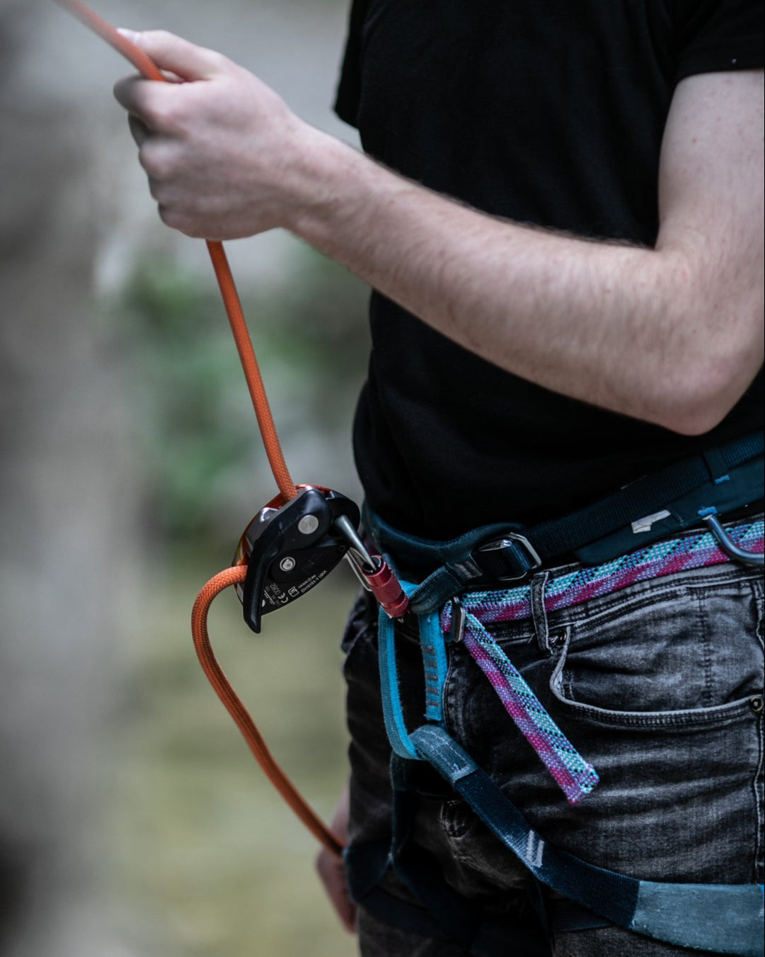 Cintura in corda da arrampicata / 2 corde