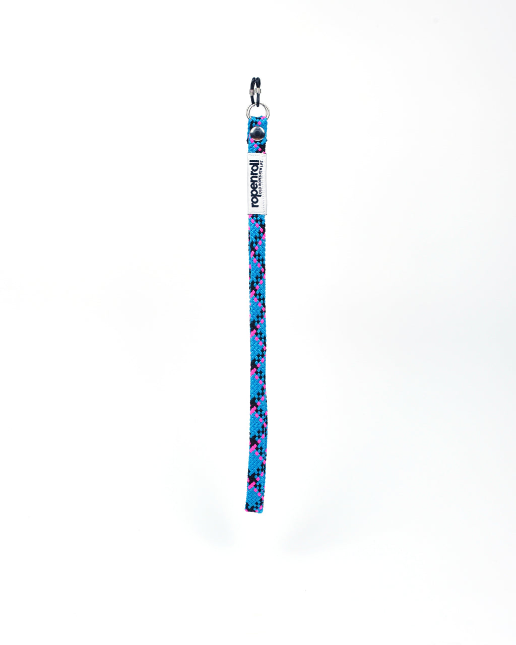 Laccio porta occhiali realizzato in corda da arrampicata riciclata, resistente e sostenibile