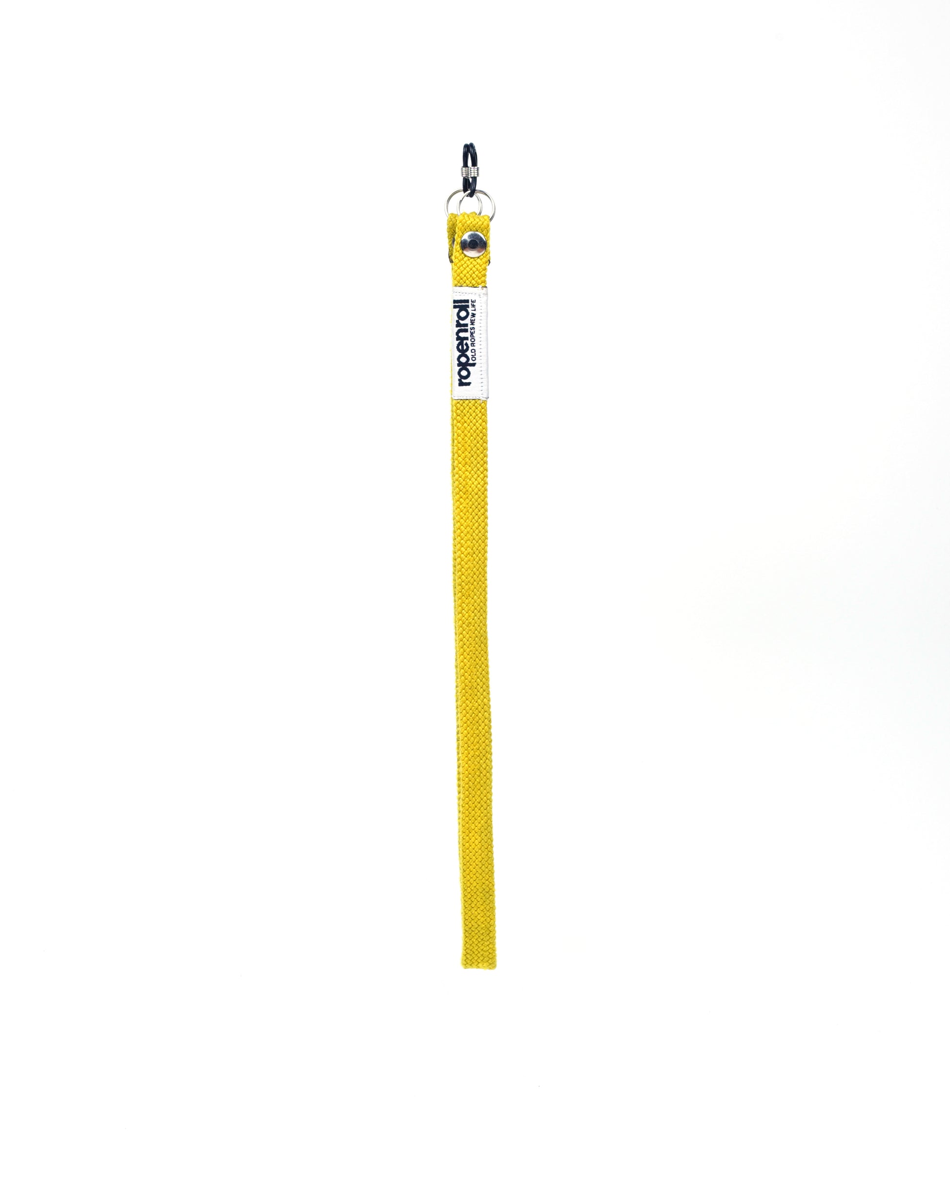 Laccio porta occhiali realizzato in corda da arrampicata riciclata, resistente e sostenibile